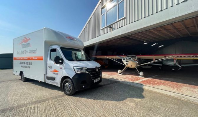 Vangaroo delivery van